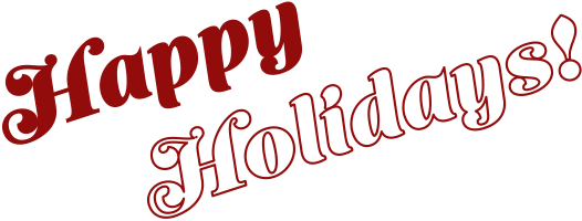 Happy Holidays!