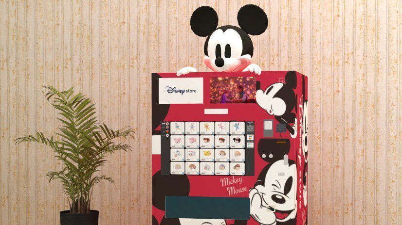 Background image of ディズニーストア オリジナル自動販売機が成田国際空港に登場！＜ディズニーストア＞