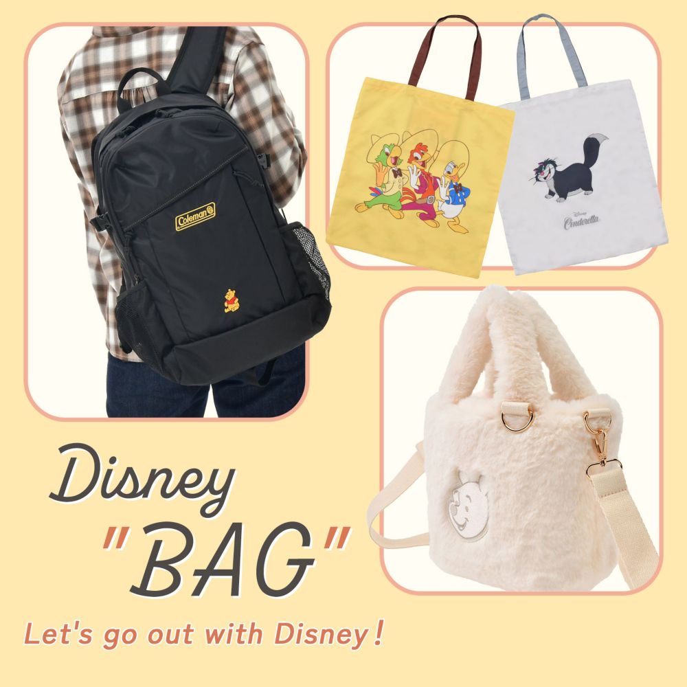 Disney "BAG"　Let's go out with Disney!