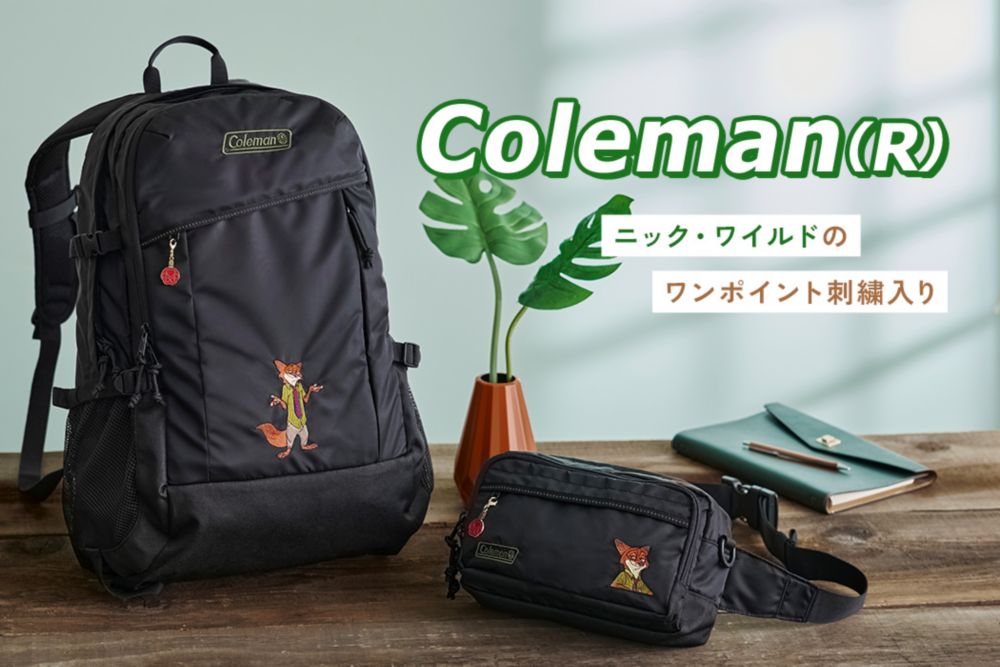 Coleman(R)ニック・ワイルドのワンポイント刺繍入り