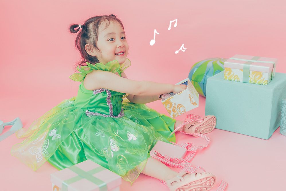 ꫛꫀꪝ【シロツメクサ&ミモザリボン】ベビーヘアクリップ　キッズヘアクリップ ꫛꫀꪝ【シロツメクサ&ミモザリボン】ベビーヘアクリップキッズ