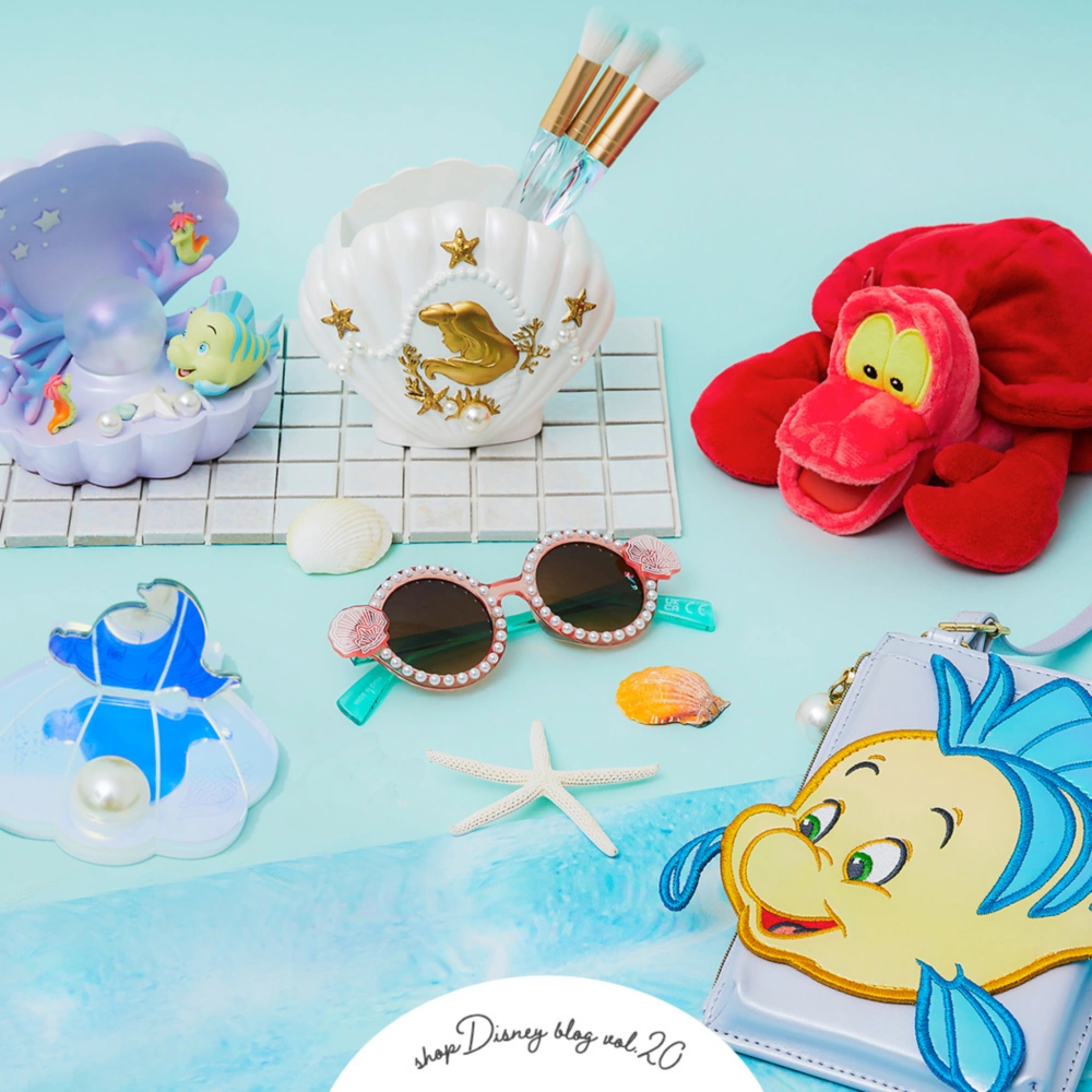 公式】ディズニーストア.jp | プリンセス気分が味わえる♪ 大人かわいい『リトル・マーメイド』の新作グッズ｜「shopDisney blog（ショップ ディズニーブログ）」
