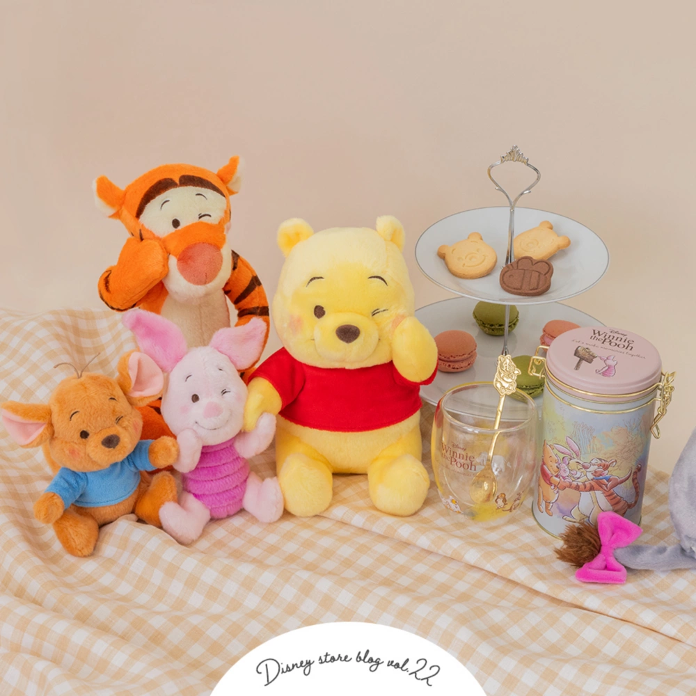 ディズニーストア ツムツム ヘアゴム プーさん ピグレット