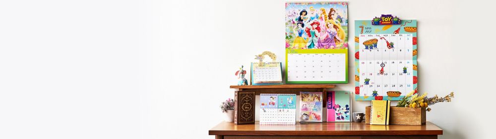 公式 ショップディズニー 手帳 スケジュール帳 カレンダー