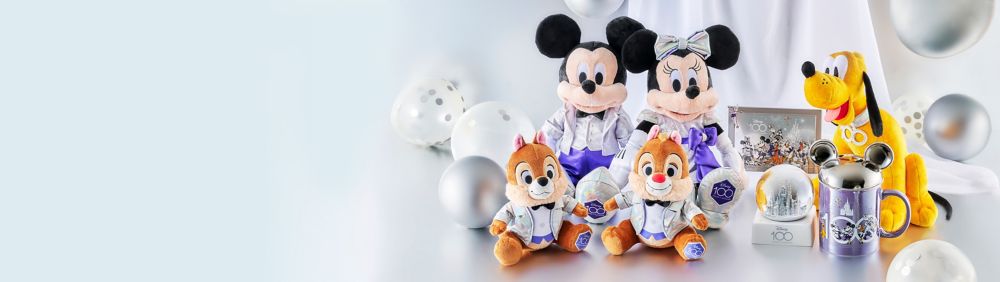 公式 ショップディズニー The Disney100 Platinum Celebration Collection