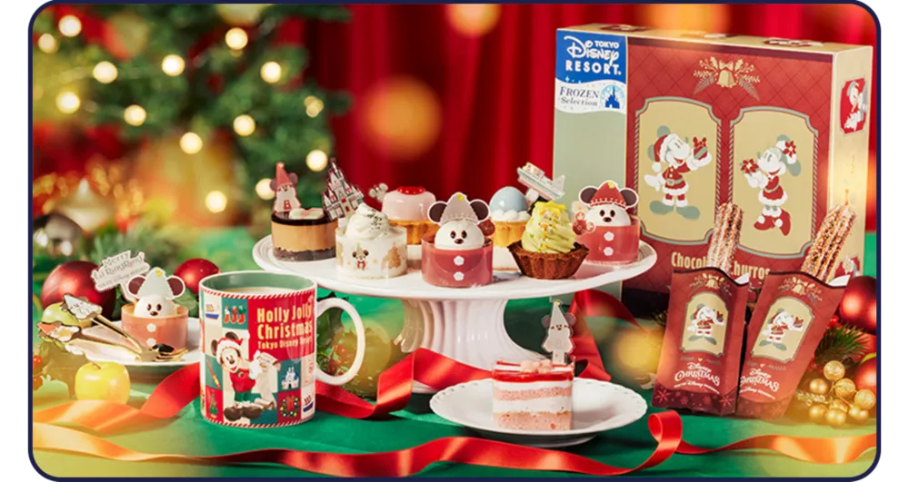 バナー：東京ディズニーリゾート 「ディズニー・クリスマス」のグッズ特集