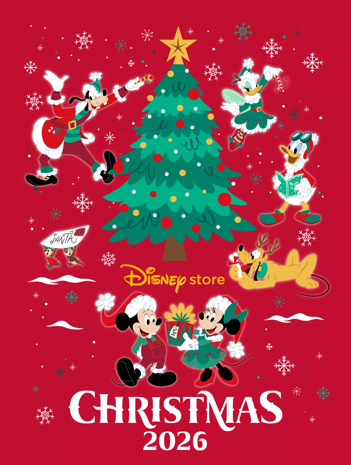 Disney store CHRISTMAS 2026