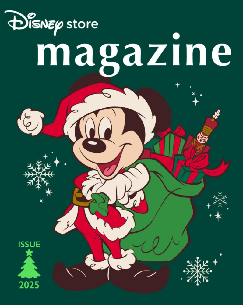 Disney store magazine Christmas 2025