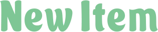 NEW ITEM