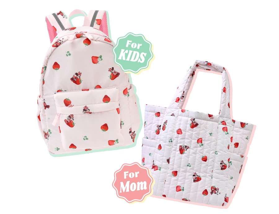 For KIDS For Mom ミニーマウス＆いちご柄