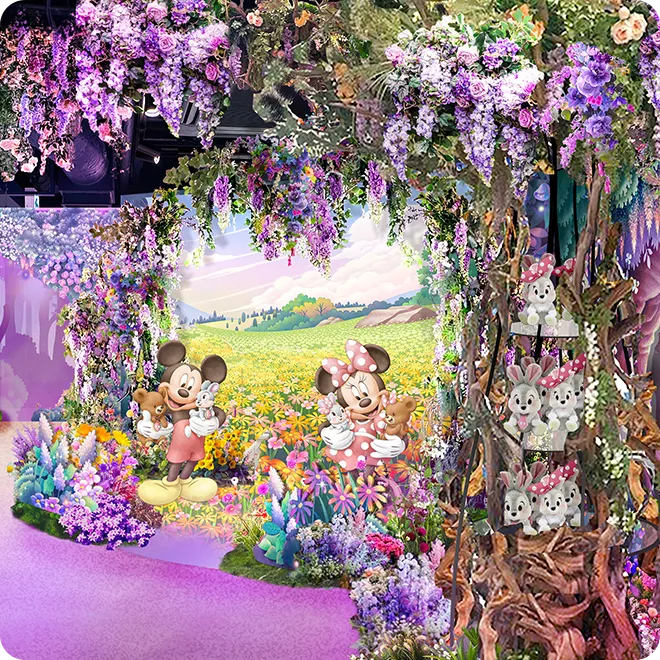 ディズニーフラッグシップ東京 地下1階でスペシャル装飾を楽しもう♪