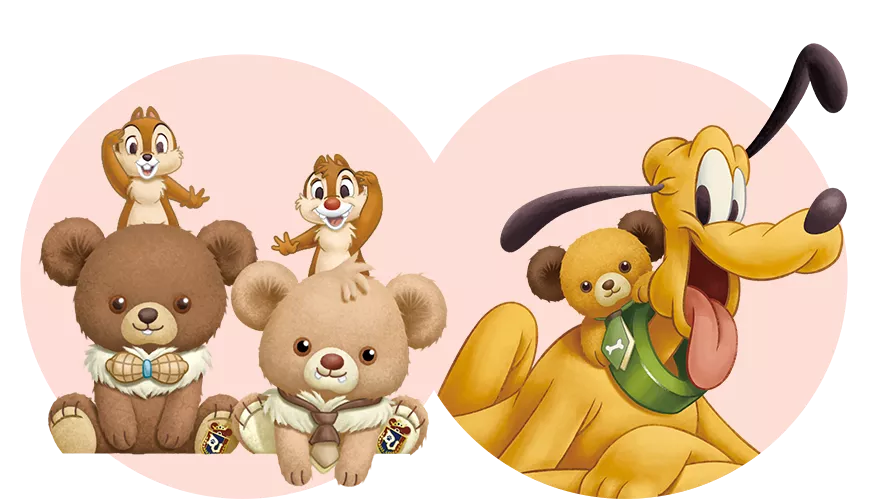 チップとデール プルート