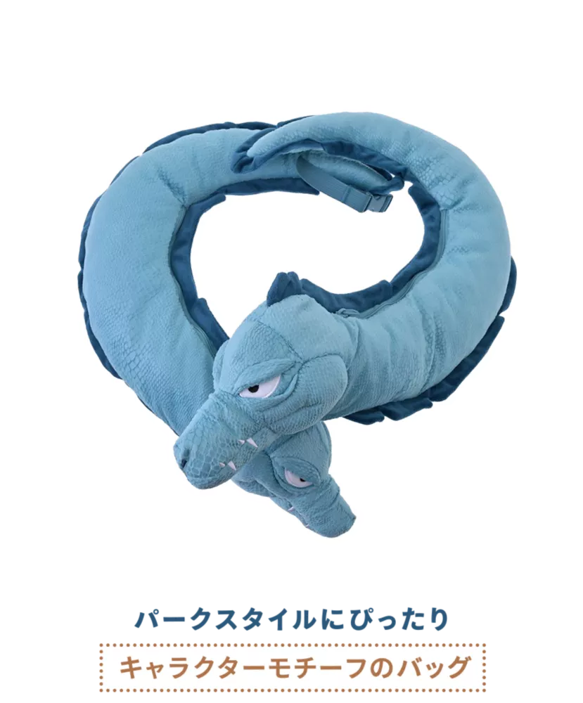 パークスタイルにぴったりキャラクターモチーフのバッグ