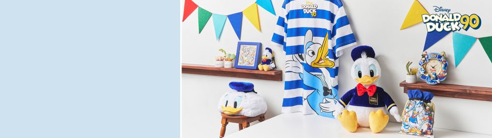 【Disney Store】ドナルドダック　バースデー記念　アンティークランプ Disney Store】ドナルドダック バースデー記念 アンティークランプ