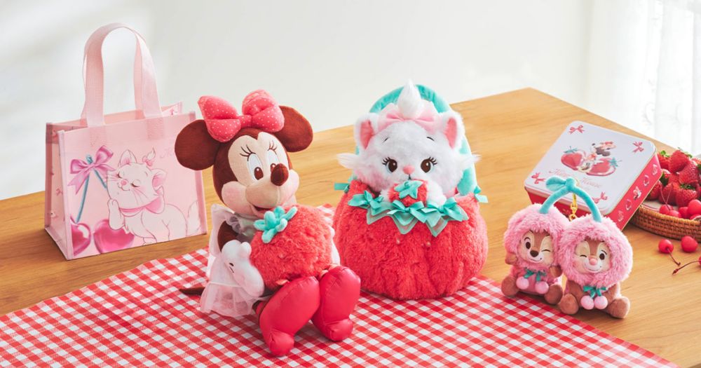 ディズニーストア】新作フルーツグッズ登場！いちご＆さくらんぼが主役