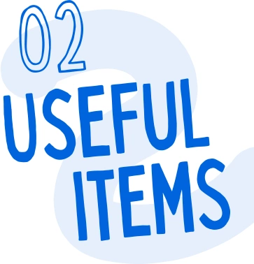 02 USEFUL ITEMS