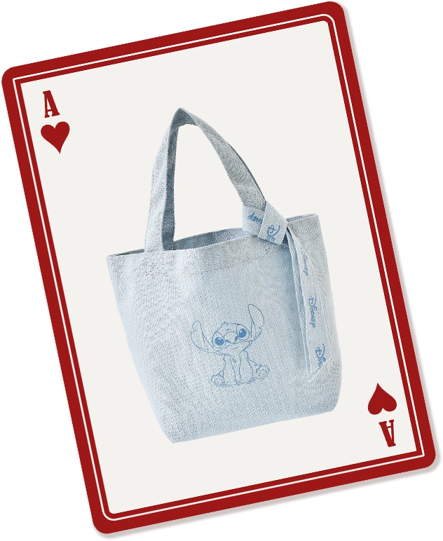 スティッチ トートバッグ(S) ロゴテープ TOTE BAG Collection