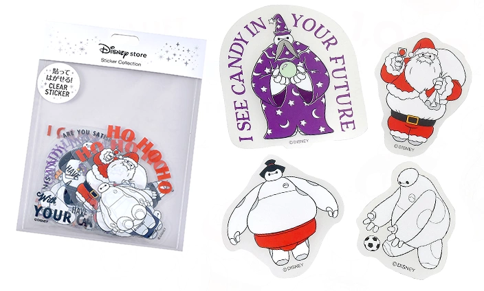 ベイマックス シール・ステッカー クリア 貼ってはがせる Sticker Collection