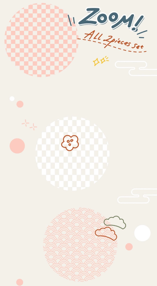 ZOOM！ All 2pieces set