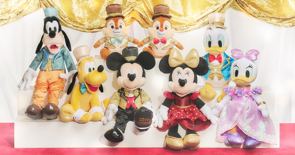 ディズニーストア　東京ディズニーリゾート店限定　25周年　デイジーセット　4種類 ディズニーストア 東京ディズニーリゾート店」25周年記念グッズ