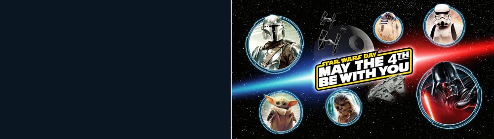 STAR WARS DAY MAY THE 4TH BE WITH YOU