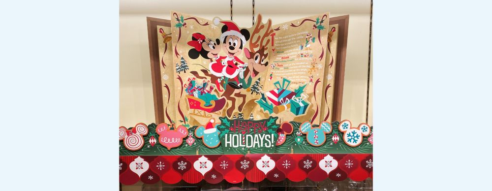 ディズニーストアにもクリスマスがやってきます！