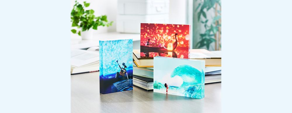 D-Madeから名場面やコンセプトアートのアクリルブロックが新登場！