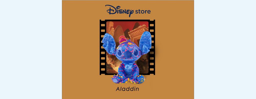 公式 ショップディズニー ディズニーストア店舗で7 5 月 より再販売 Stitch Crashes Disney アラジン キャンセル分