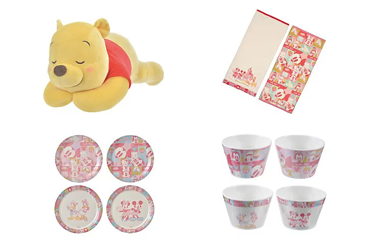 ブラックフライデー先行セールのプーさんのぬいぐるみ、プレートセット、ボウルセット、タオルセット
