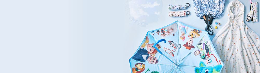 公式 ショップディズニー 傘 レイングッズ
