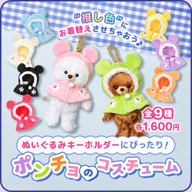 ディズニーストアシークレットポンチョ