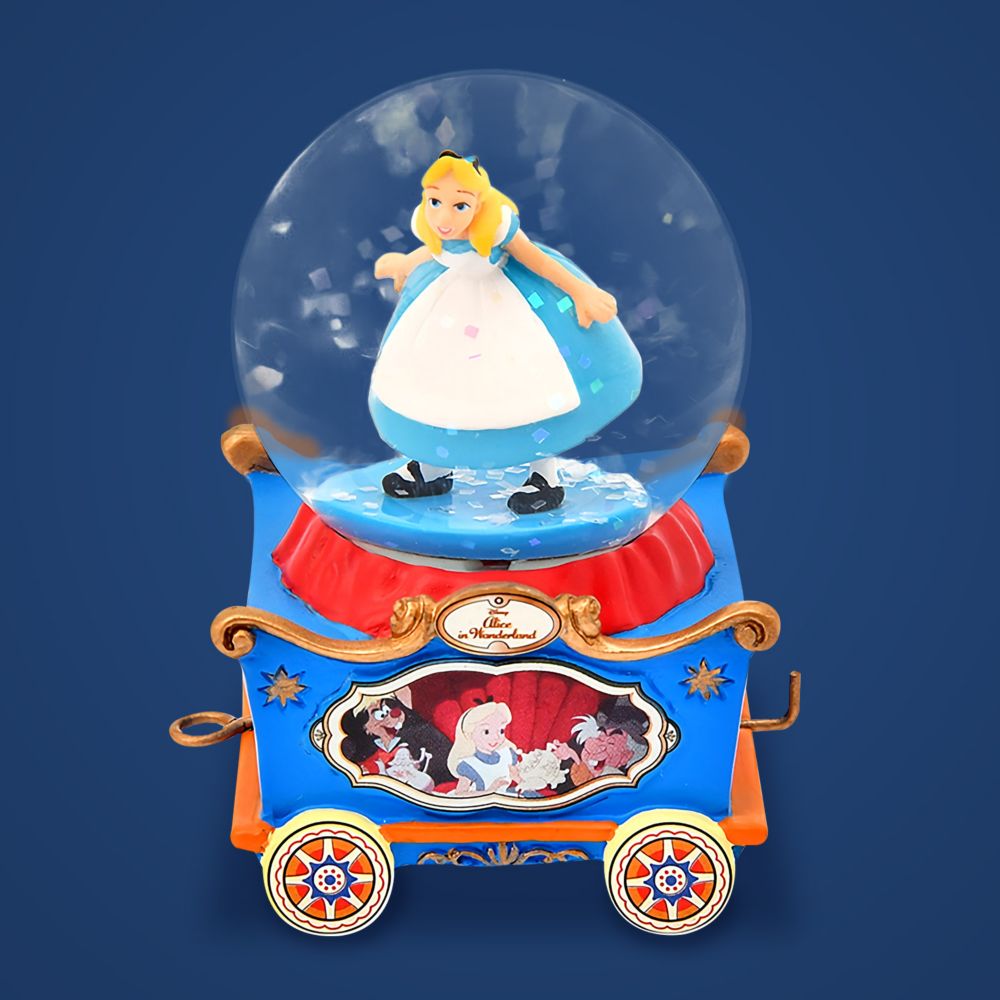 つなげて飾れるスノードームにアリスが登場！