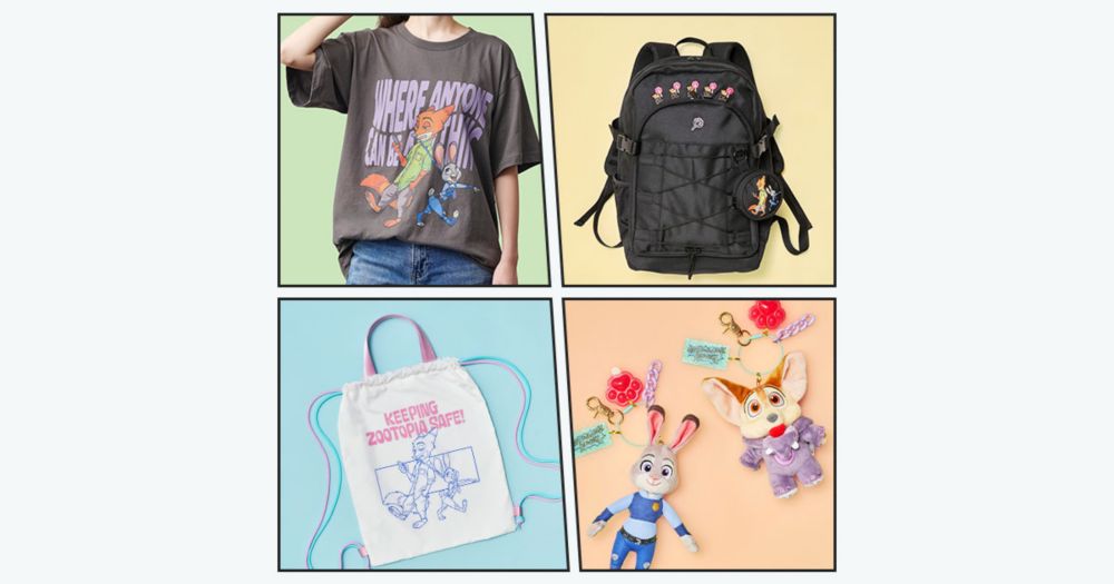 ズートピア リュックサック　ZOOTOPIA COMIC STYLE Zootopia Comic Style Collection Arrives at Disney Store
