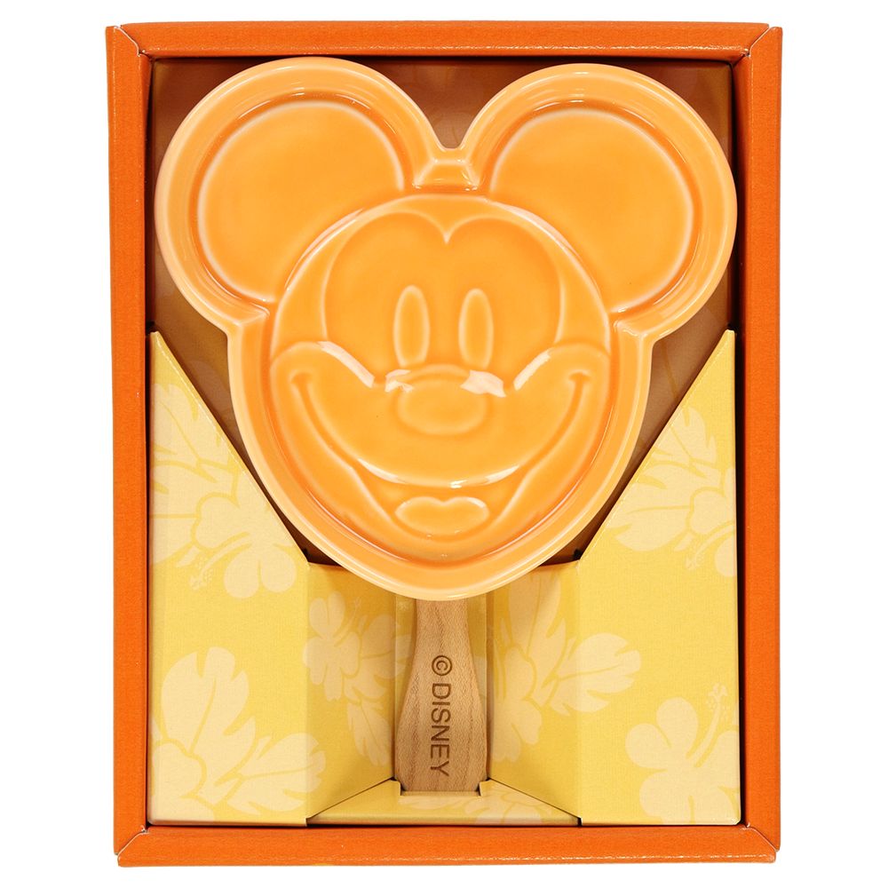 スーベニアプレート＆スプーン ミッキー