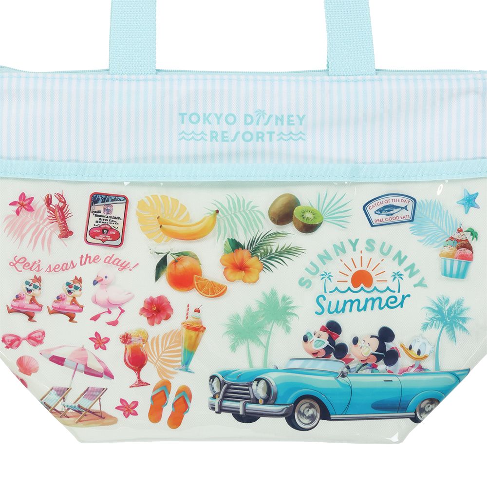 スーベニアランチバッグ ミッキーマウスと仲間たち SUNNY SUNNY Summer