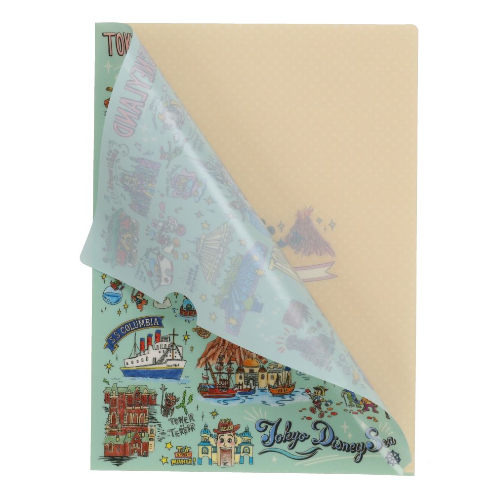 クリアホルダー2枚 東京ディズニーリゾート