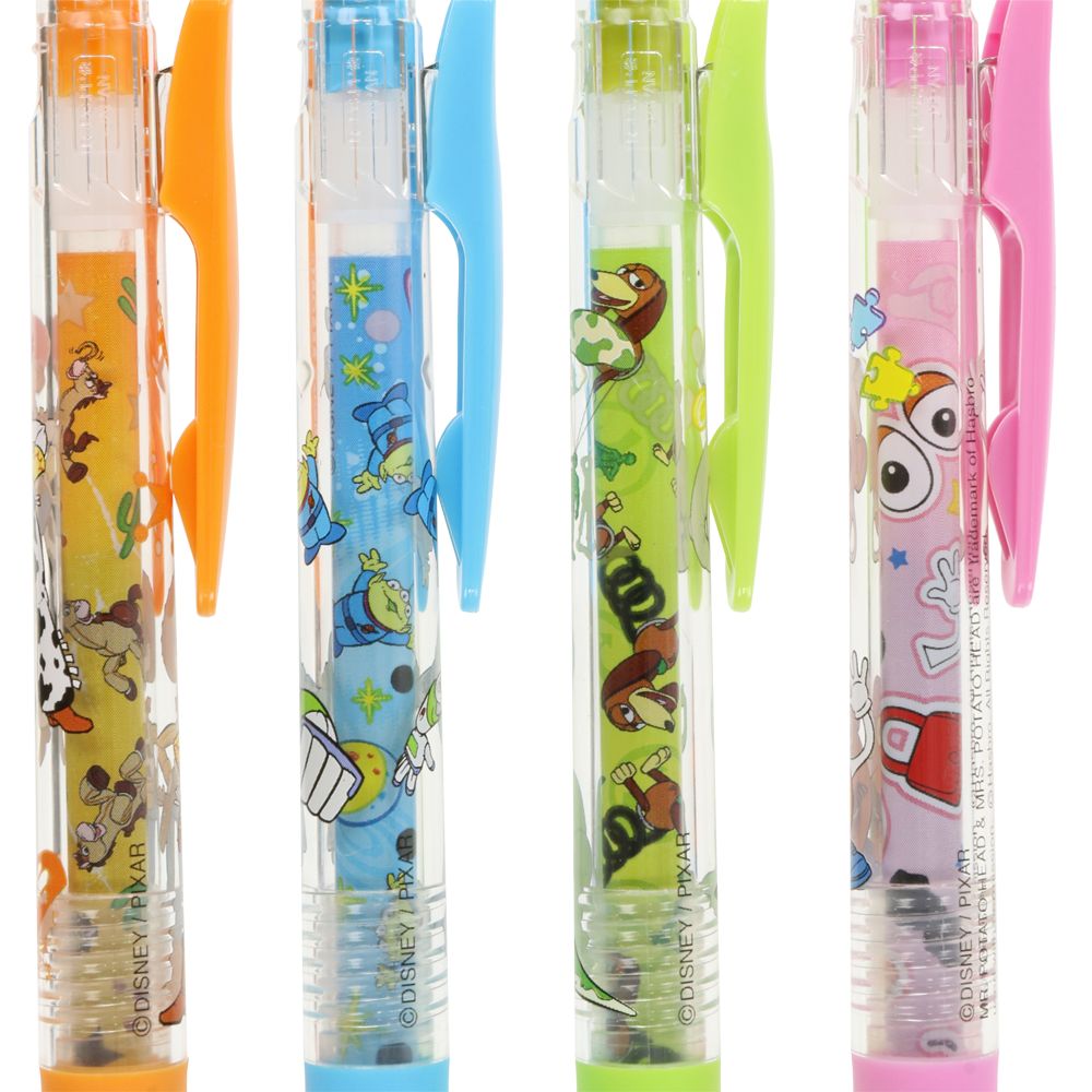 ボールペン〈サラサ〉黒4本 トイ・ストーリー