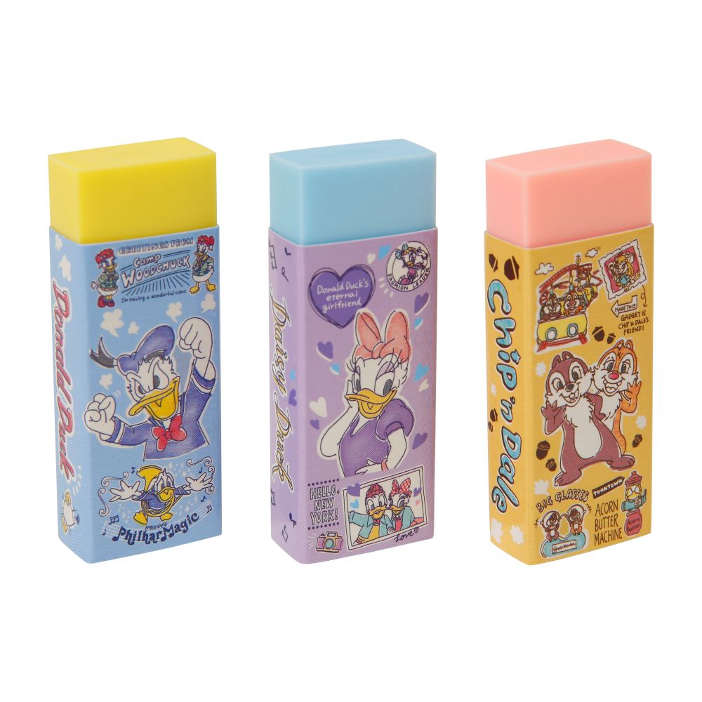 消しゴム〈Ain〉5個 ミッキーマウスと仲間たち