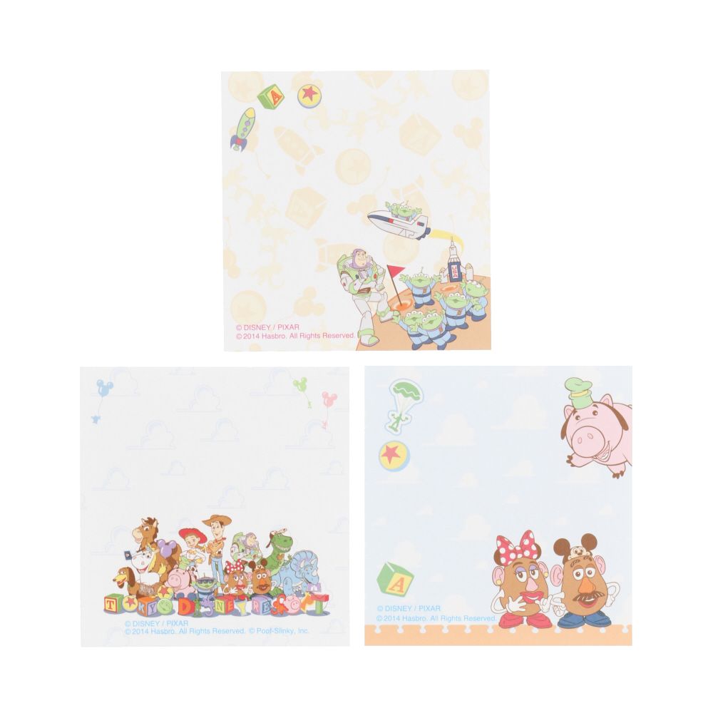 メモ6個 トイ・ストーリー