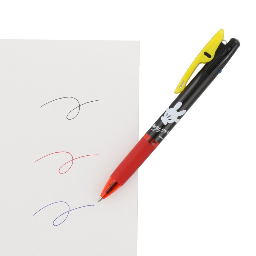 ボールペン〈ジェットストリーム〉3色 ミッキー