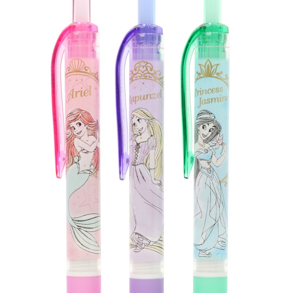 ボールペン〈シグノ〉黒6本 ディズニープリンセス