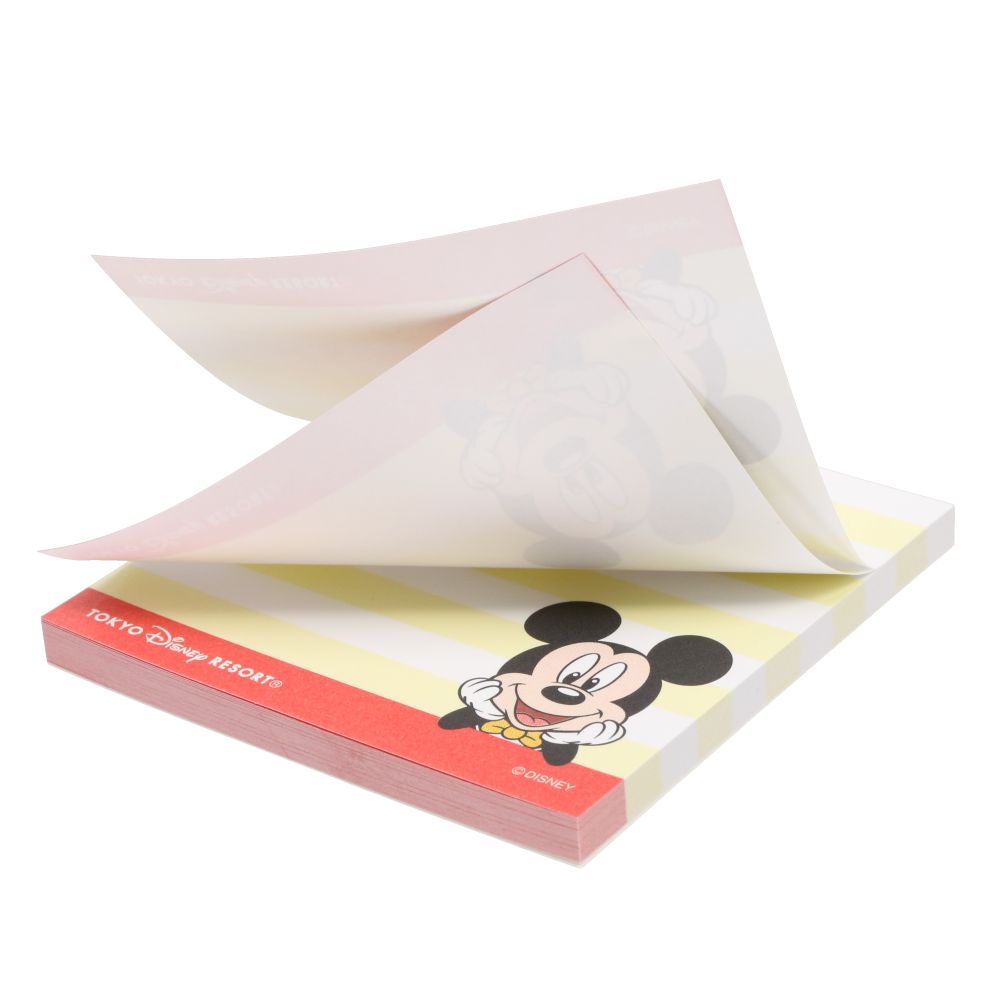 ふせん6個 ミッキーマウスと仲間たち