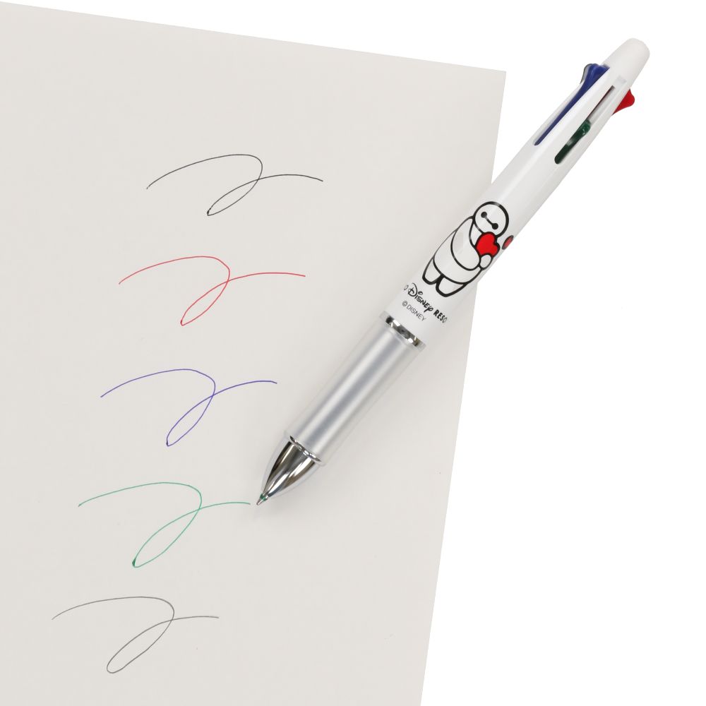 ボールペン4色＆シャープペンシル〈Dr.Grip〉 ベイマックス