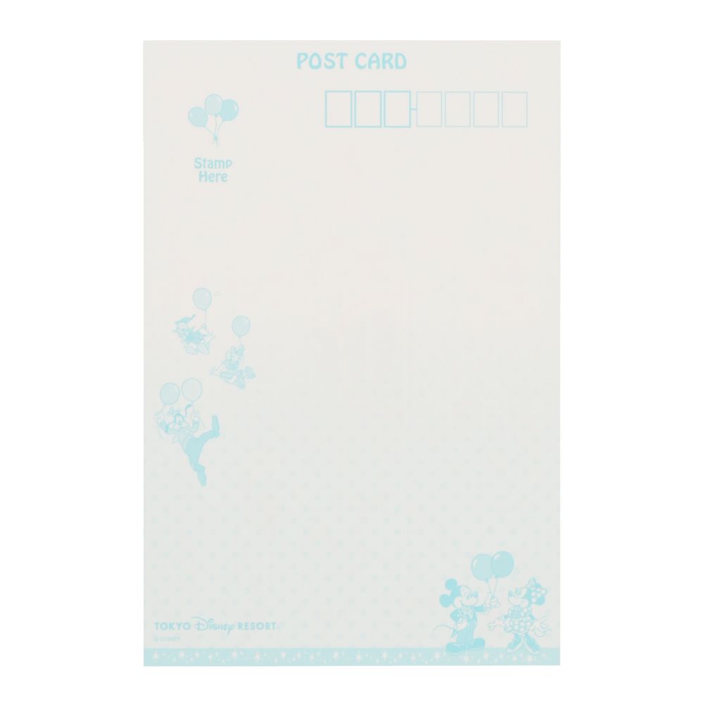 ポストカード ミッキーマウスと仲間たち