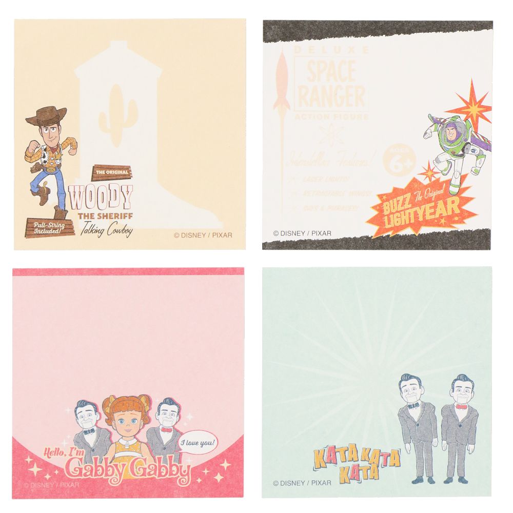 メモ12個 トイ・ストーリー