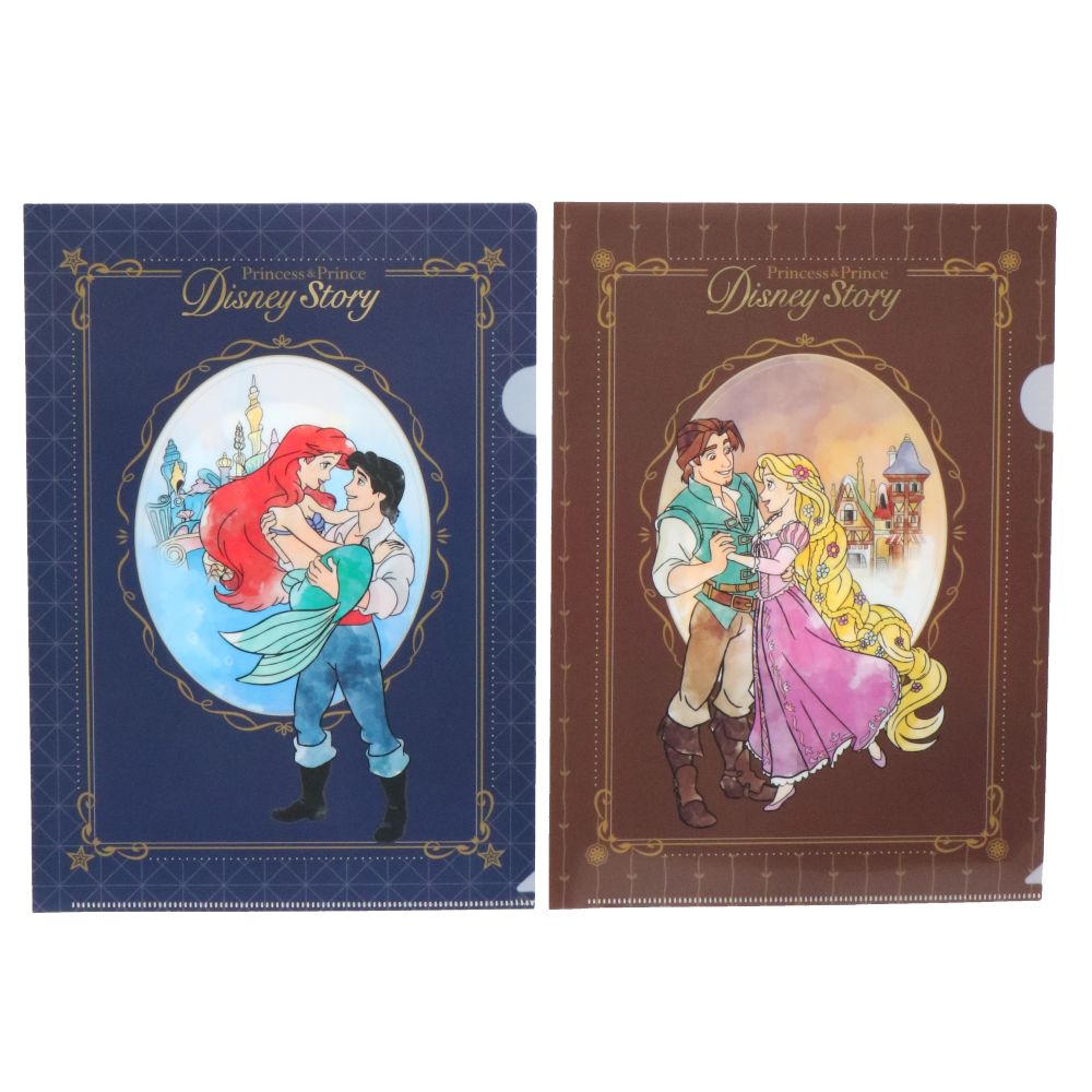 クリアホルダー4枚 ディズニープリンセス