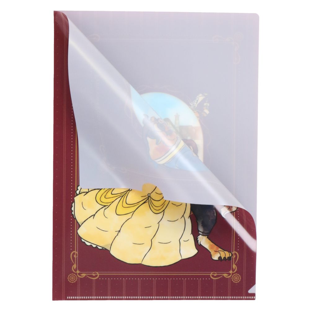 クリアホルダー4枚 ディズニープリンセス