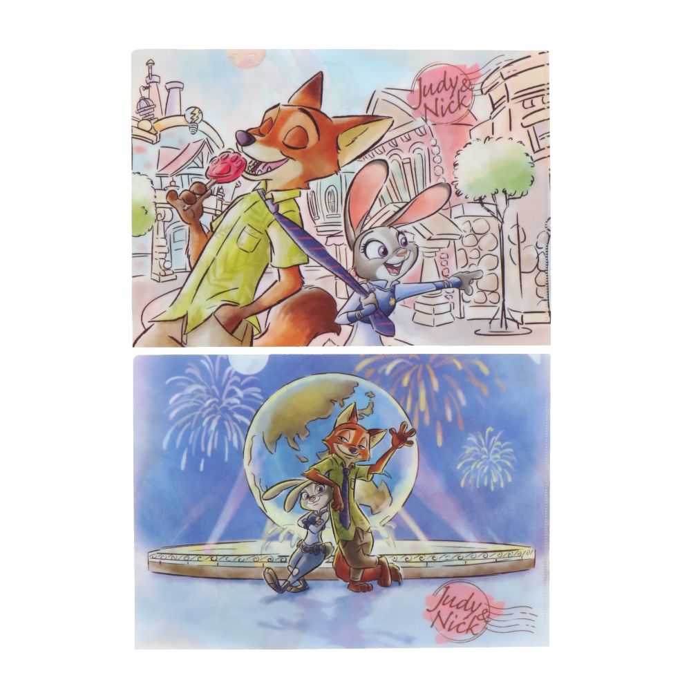 クリアホルダー4枚 ズートピア