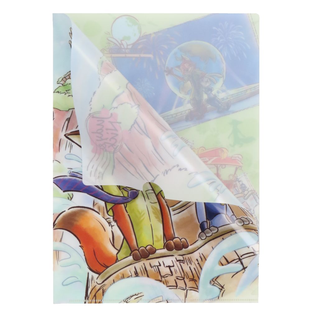 クリアホルダー4枚 ズートピア