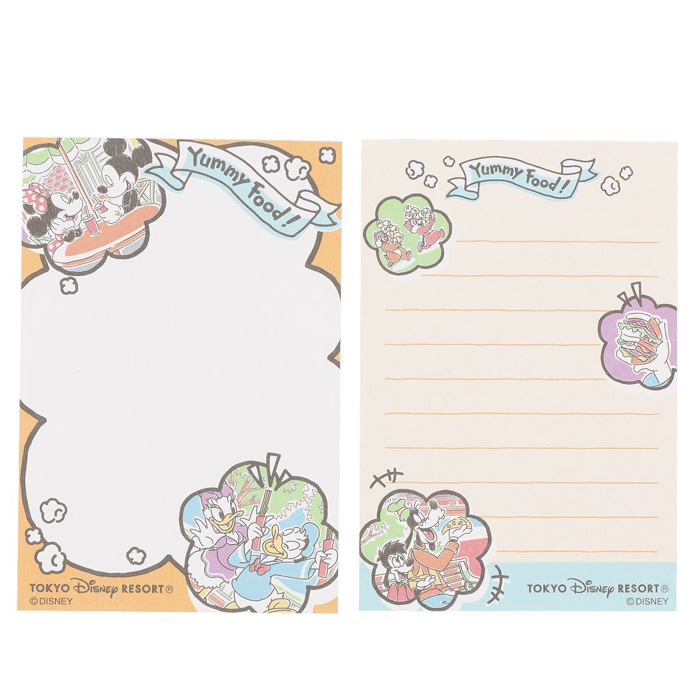 メモ6個 ミッキーマウスと仲間たち